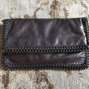 Brown Shimmer Crossbody Bag